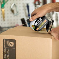 Duck Max Strength Clear Packaging Tape, 4 Rolls, 218.4 Yards, Maximum Strength Heavy Duty Packing Tape for Shipping & Moving, Strong Packing Tape Refills for Boxes, 1.88 In. x 54.6 Yd. (241511) 1.88