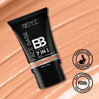 RENEE Face Base Bb Cream 7 in 1 With Spf 30 Pa+++ Truffle 30ml| Enriched With Hyaluronic Acid & Vitamin C| Hydrates, Nourishes & Smoothens Skin