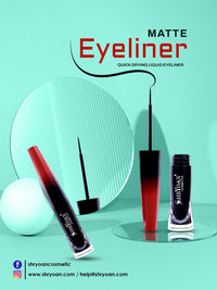 Shryoan Liquid Concealer with Matte Lipstick & Waterproof Eyeliner Makeup Kit