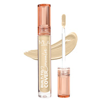 Mila Beauté Built to Cover Liquid Concealer for Women With Spf & Hyaluronic Acid| Full Coverage Matte Finish Concealer for Dark Circles | Easily Blendable & Waterproof Formula| Suitable for Indian Skin Tones - 104N Natural Beige