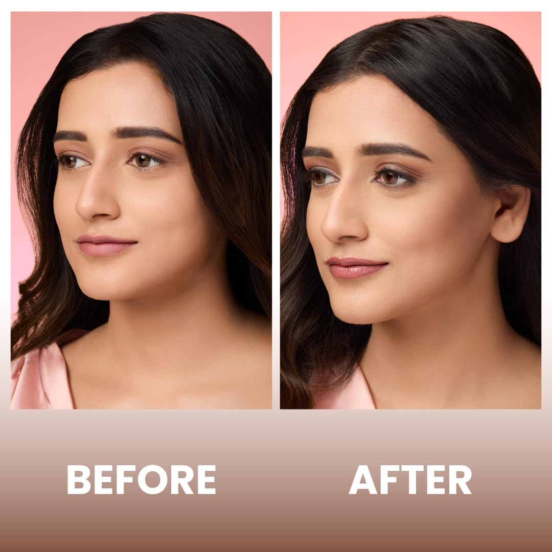 Typsy Beauty | Silk Cushion Liquid Bronzer Contour Wand -Chocolate Drizzle | Hyaluronic Acid & Vit E | Cushion Tip Applicator | Formulated in Italy | 15ml