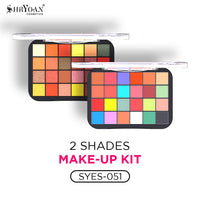Shryoan The Ultimate Pro Shadow Palette| Highly Pigmented, Shimmery & Matte Finish Easily Blendable (35g)