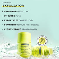 Hyphen Resurfacing 10% AHA BHA PHA Exfoliator | Instant Exfoliation with 20% Pineapple Extract | Leave-on Serum | Smoothens Texture, Unclogs Pores, Non-irritating | Facial Serum for Men & Women - 50ml