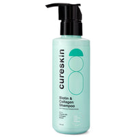Cureskin Biotin & Collagen Vitamin B5 Glycolipids Shampoo: Strengthen Hair, Reduce Hairfall & Repair Damage (150 ml)
