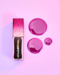 Typsy Beauty Midnight 2-In-1 Lip & Cheek Oil | Ph-Activated Custom Berry Pink, Intense Hydration With Acai Berry & Hibiscus Oil, Long Lasting Glossy Lip Tint & Blush, Formulated In Italy 6.4G