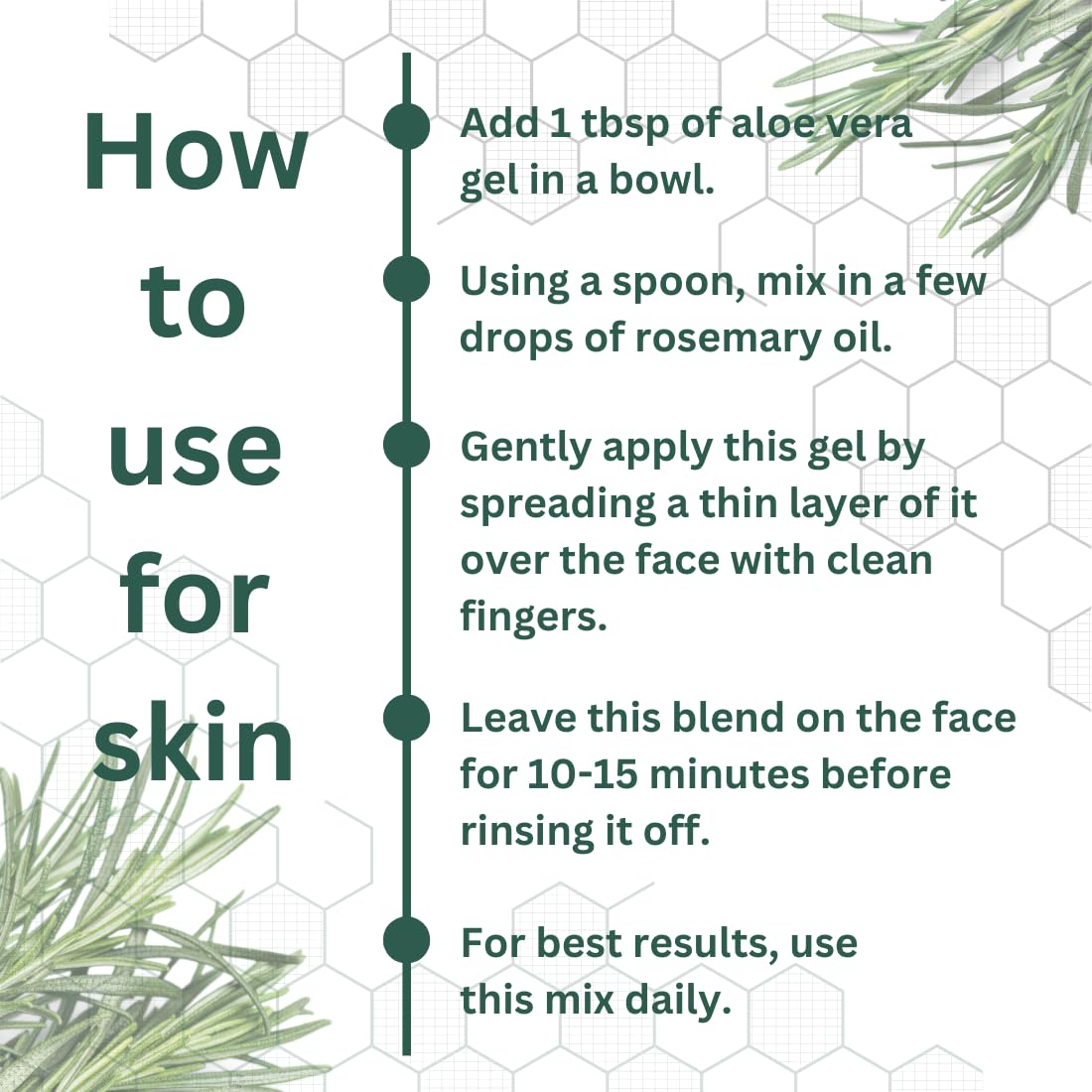 Deve Herbes Rosemary Essential Oil (Rosmarinus officinalis) for Healthy Hair Pure | Non-Sticky | Non-greasy | Lightweight | Men & Women | All Skin Types | Steam Distilled 1250ml