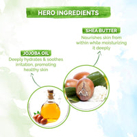 Mamaearth Moisturizing Daily Lotion For Babies - 200ml | Infused with Cocoa Butter, Shea Butter & Jojoba Oil | Helps to Relieve Dryness & Provides Deep Skin Nourishment