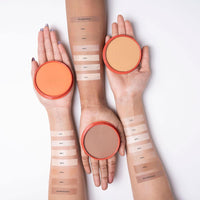 Olivia 100% Waterproof Pan Cake, Cream Concealer Pan cake, Makeup Base For Long-lasting Dazzling Look | Weightless Natural Glow for Daily Use | Soft Velvety Finish | Face Makeup - 30g (IVY - 2)