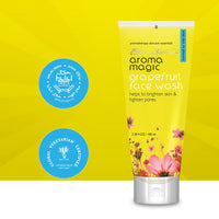 Aroma Magic Grapefruit Face Wash for Brightening & Pore tightening |For Oily Skin| 100 ml | Pack of 1