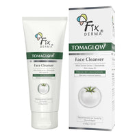 Fixderma Tomaglow Face Cleanser with White Tomato Extract, 2% Alpha Arbutin, 4% Niacinamide Tan Removal and Skin Brightening - 100 gm