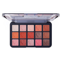 Shryoan Fantasy Dream 15-Color Noble Eyeshadow Palette | Highly Pigmented, Easily Blendable and Matte Finish, For Creative Eye Look (Shade-02)