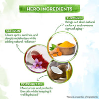 Mamaearth Natural Radiance Combo (Anti-Pollution Daily Face Cream 80ml + Ubtan Face Wash 100ml) for Brightening,Brightens Skin