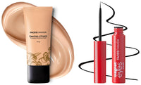 FACESCANADA Peaches N Cream Tinted Moisturizer - Light 01, 35 G And Faces Canada Magneteyes Eyeliner - Black, 3.5Ml