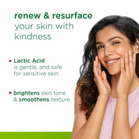 simple Active Skin Barrier Care Smoothing Gel Face Cleanser 150Ml With 5% Lactic Acid,Hyaluronic Acid&Ceramide Boosters|Gentle Exfoliating Face Wash For Brighter,Even-Tone,Smoother Skin,For Women&Men