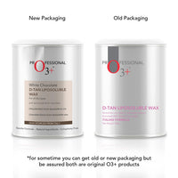 O3+ D-TAN Liposoluble Hair Removal Wax, Depilation For |Face and Eyebrow|Underarm Wax | Sensitive Skin Wax | Sensitive Body Part | Hair Removal Wax | Strip less wax | Peel Off Wax | 800G