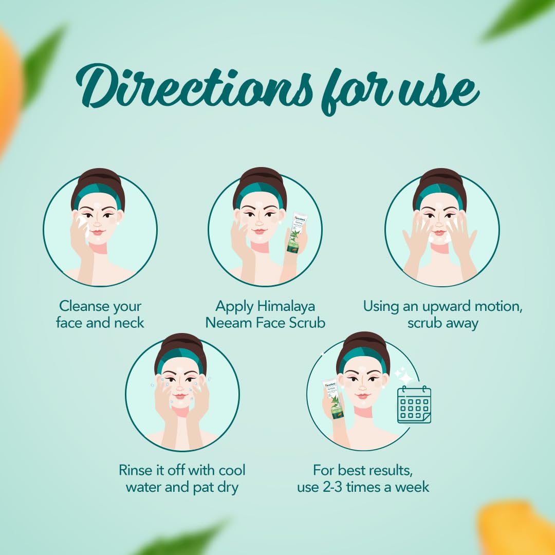 Himalaya Herbals Purifying Neem Scrub, 50g