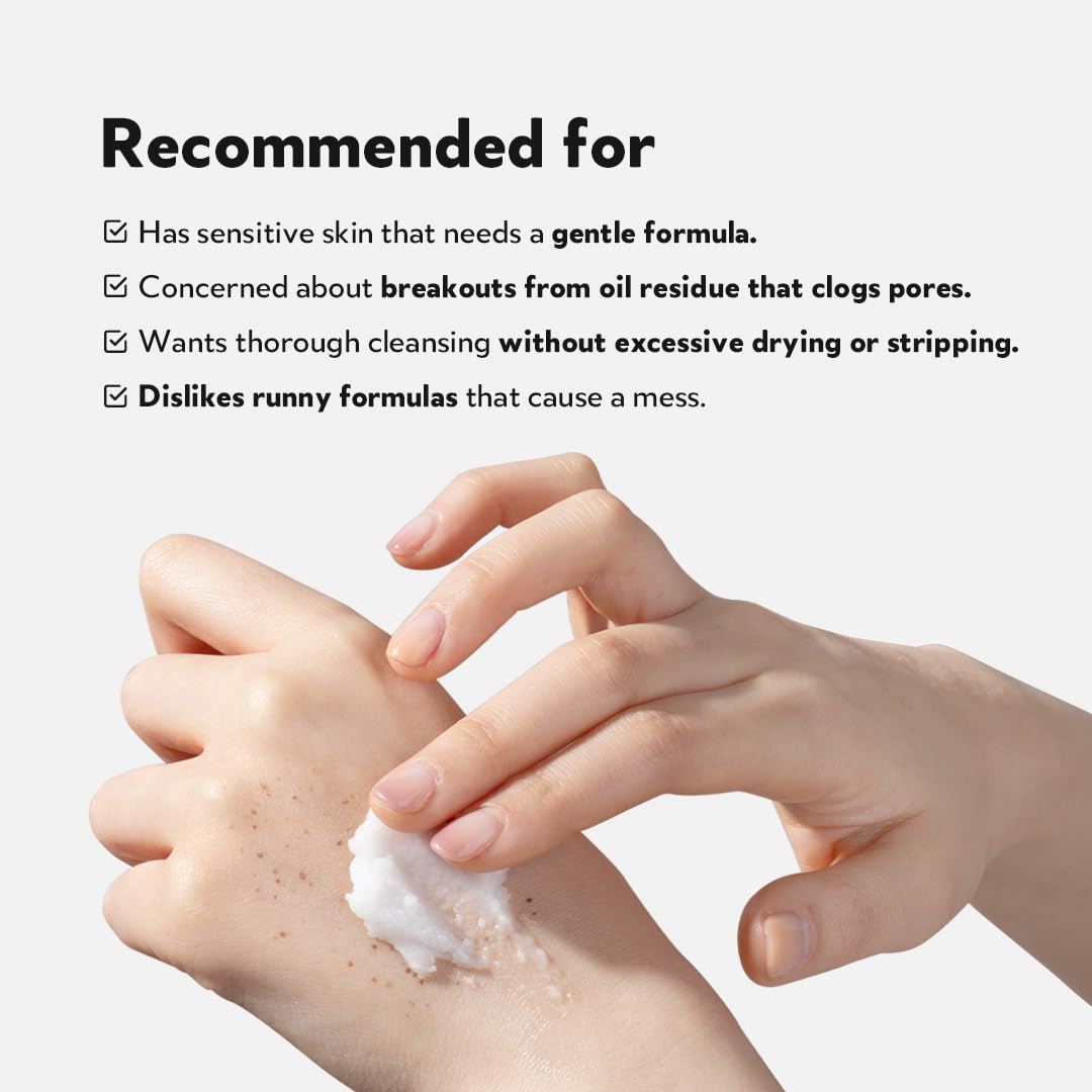 TIRTIR Hydro Boost Enzyme Cleansing Balm | Deep Cleansing Makeup Remover with Papaya & Pineapple Enzymes | Moisturizing, Exfoliating Balm for Dry, Sensitive & Oily Skin_120 ml