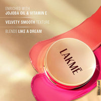 Lakmé 9 to 5 Powerplay Velvet Crème Blush - Soft Coral