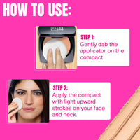Elle 18 Lasting Glow Compact 1|| Pearl|| 9 g