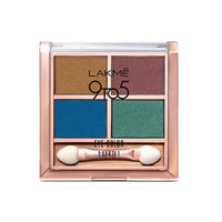 Lakmé 9 to 5 Eye Color Quartet Eye Shadow, Royal Peacock, 7 g