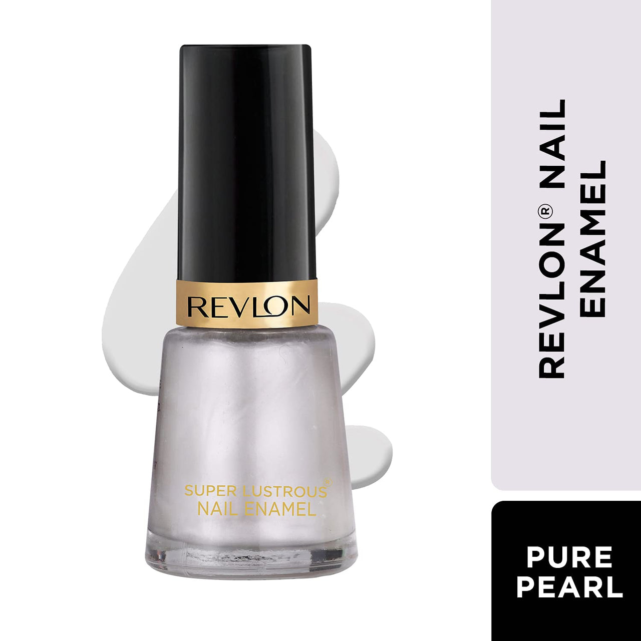 REVLON Glossy Finish Nail Enamel, Iced Mauve, Pure Pearl, 8Ml