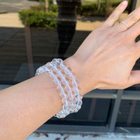 Adabele Natural Gemstone Bracelet 7.5 inch Stretchy Chakra Gems Stones 8mm (0.31