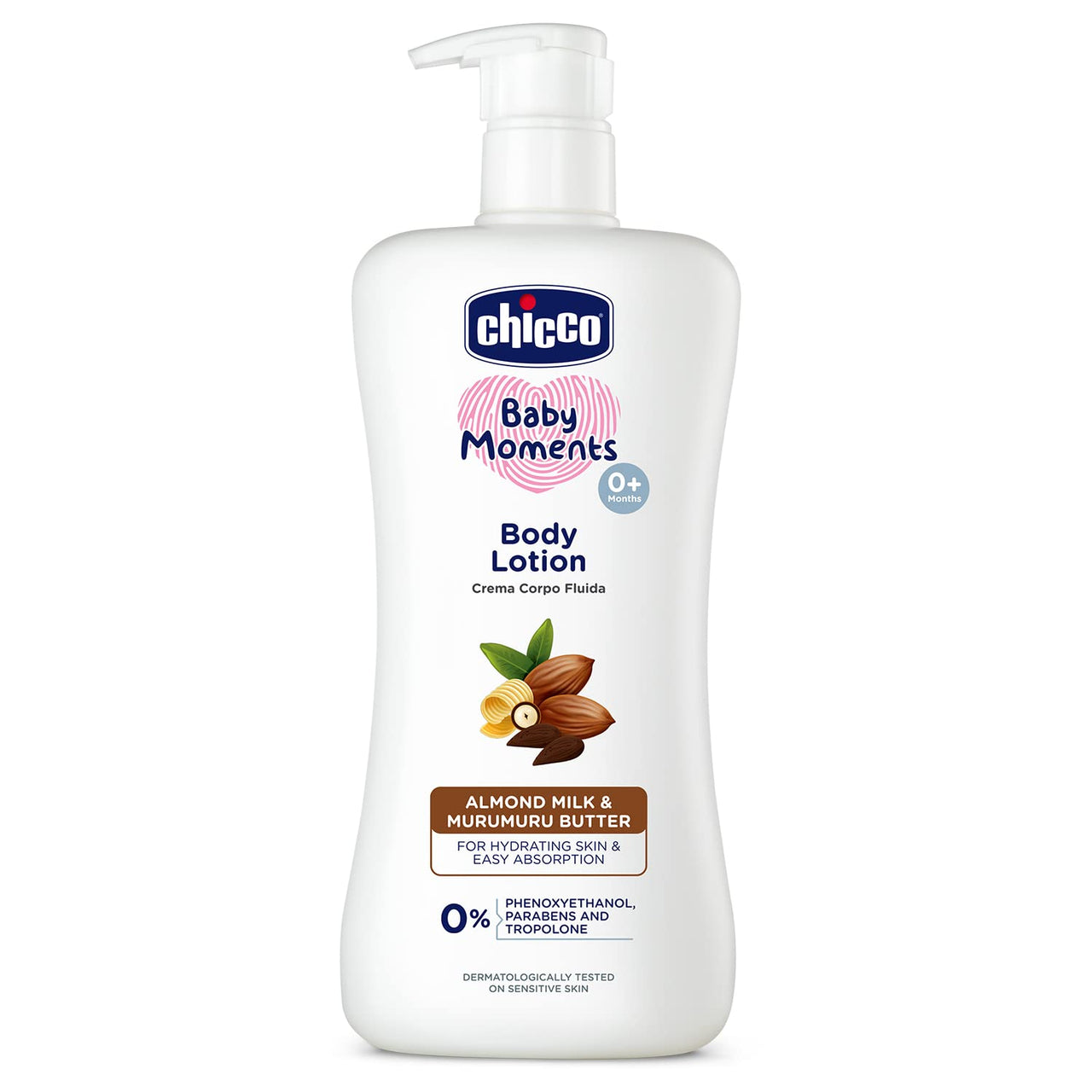 Chicco Body Lotion 500 ml with Talcum Powder 300g