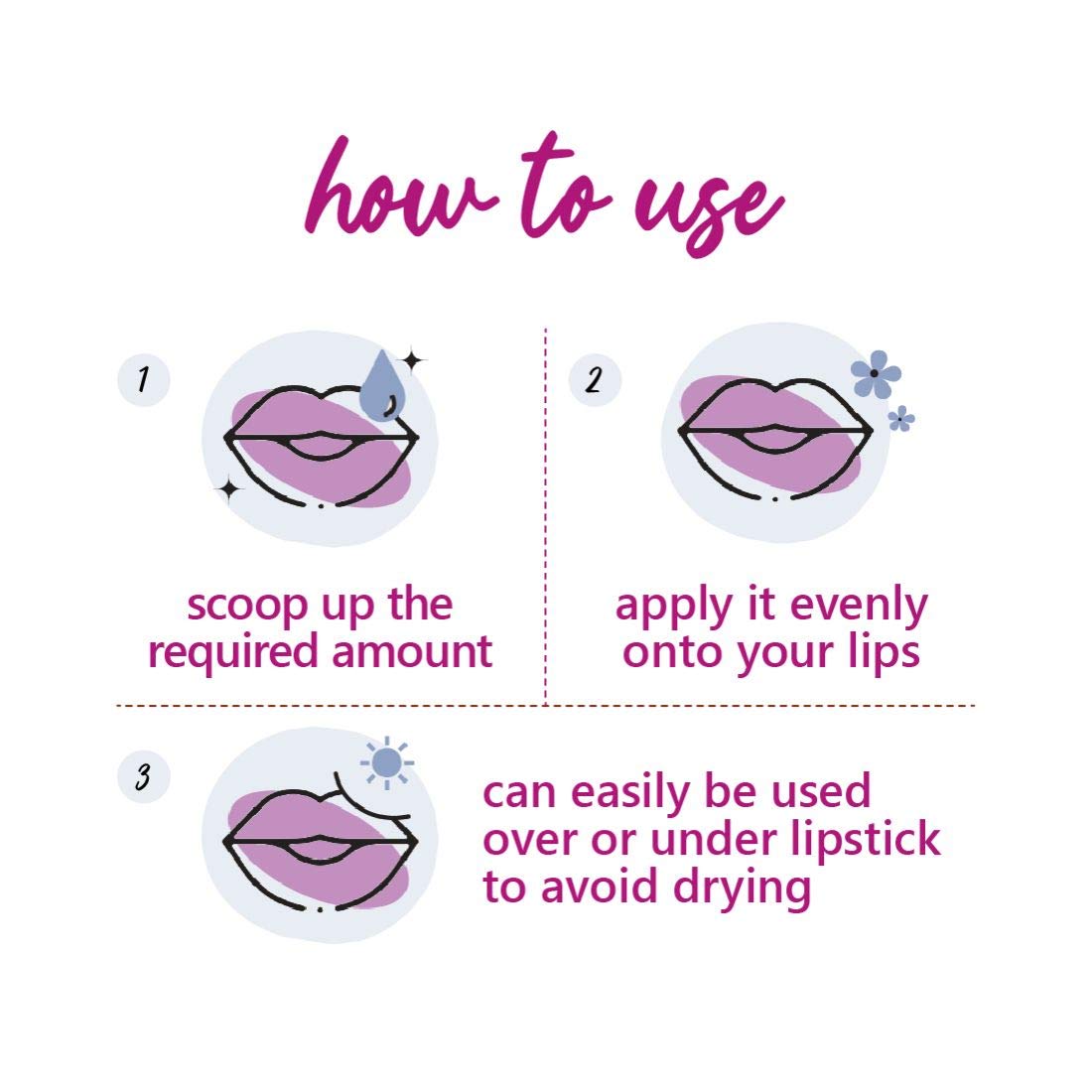 Plum Candy Melts Vegan Lip Balm | Berry Feast | For Dry & Chapped Lips | Natural SPF with Vitamin A | Natural UV Protection | Ultra Moisturization | Added Shine | 100% Vegan | Paraben Free | 12g