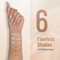 SWISS BEAUTY Primer Mousse Foundation Weightless Smooth & Velvet Touch, Face MakeUp, White, 30ml