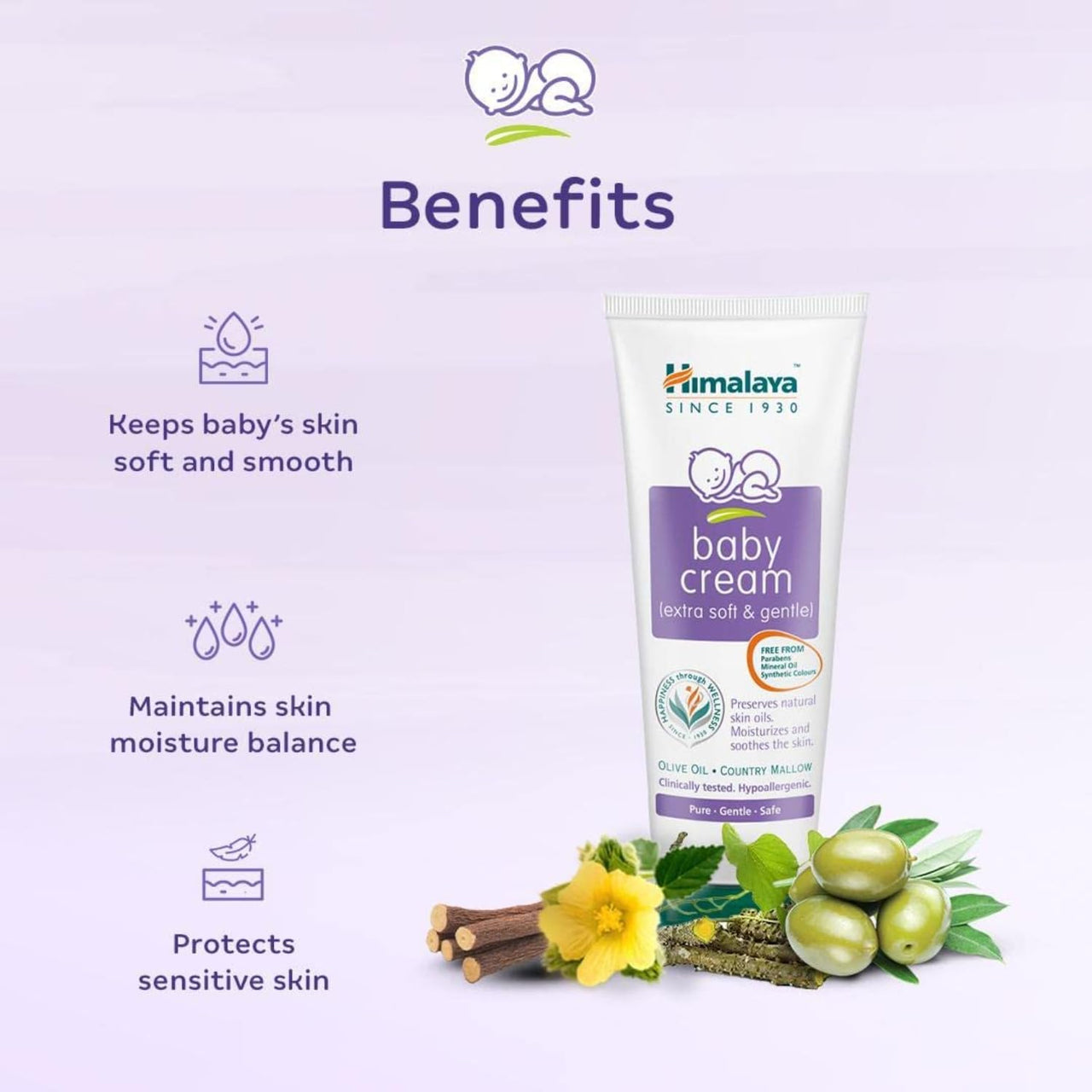 Himalaya Baby Cream (100ml)