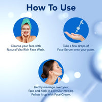 The Moms Co. Natural Vita Rich Face Wash | All Skin Types | With Vitamins C, B3 & B5, Neem Extract and Witch Hazel 25 ML