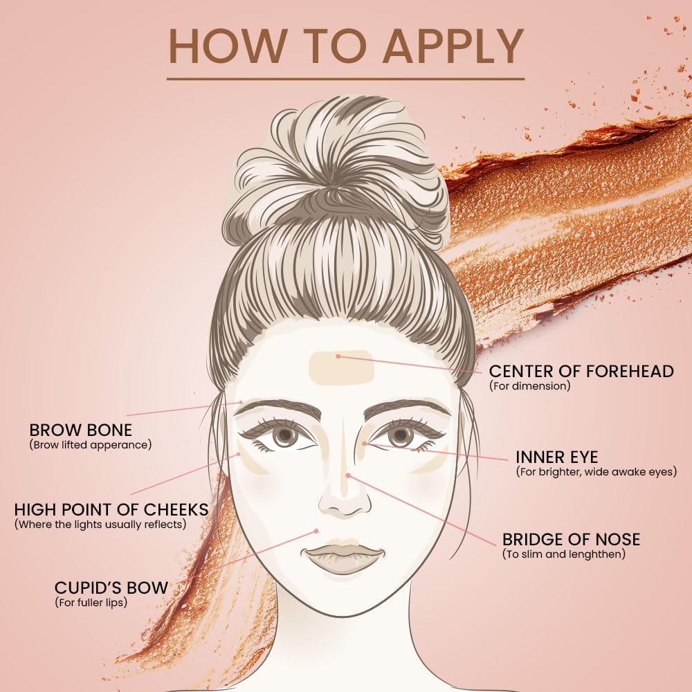 Shopaarel Highlighter Palette studio Glow