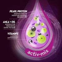 Sunsilk Stunning Black Shine Shampoo, With Amla+Oil, Pearl Protein & Vitamin E For Long Lasting Shine, 1 Ltr