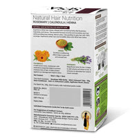 SESA Burgundy Hair Colour For Women and Men Long Lasting for Natural Shiny Smooth Hair with Rosemary, Calendula and Heena, 100% Grey Coverage - Burgundy