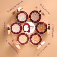 Typsy Beauty Hustle & Grind Setting Powder I Mochaccino I Unique In-built Powderizer for Zero Waste & Spilling I Packed with Hayalauronic Acid & Ceramides I Warm Beige I Vegan | Paraben Free | 4.5g