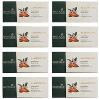 Biotique BIO ALMOND SOAP REVITALIZING BODY SOAP (150GM) - 8 Pieces