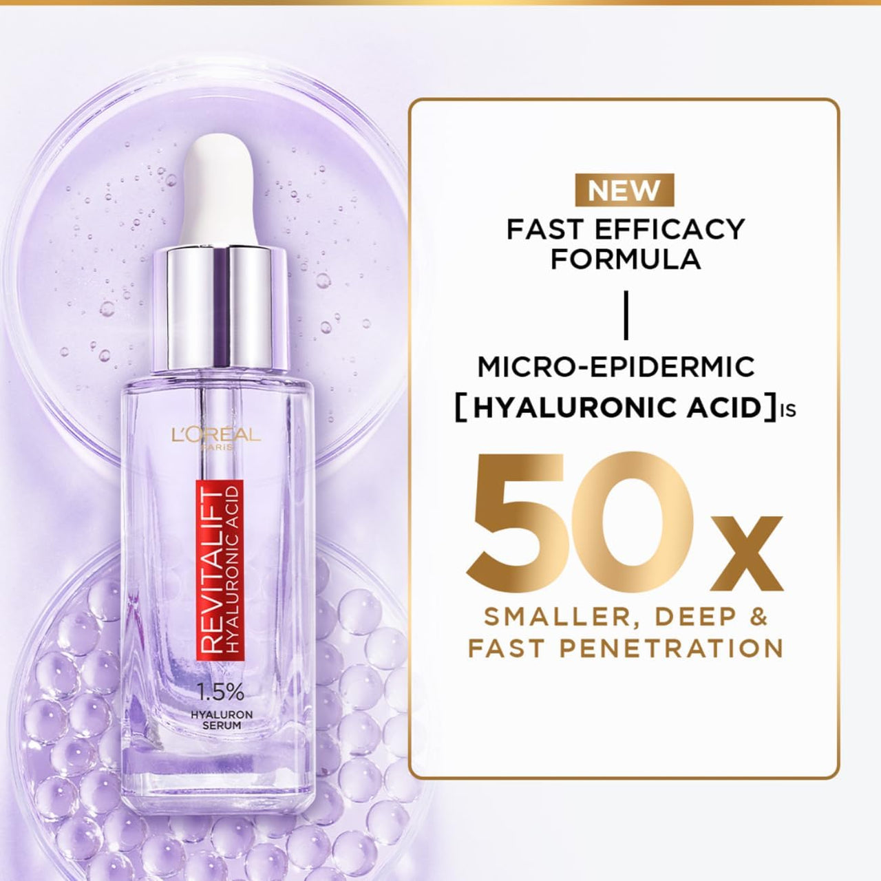 L'OREAL PARIS Revitalift Hyaluronic Barrier Boosting Duo (Serum 15Ml + Cream 15Ml)