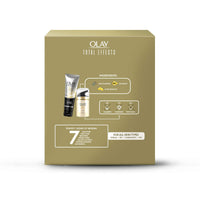 Olay Total Effect Day Cream (Spf 15), 50g & Cleanser Pack For Anti Ageing, 100g & Olay Night Cream Natural Aura Nourishing Repair Cream,50g