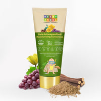 Herby Angel Natural Kids Sunscreen for Babies & Kids - SPF 35, PA++ | Lotion for Body & Face | Broad Spectrum UVA & UVB Protection - Non-Greasy (50ml)