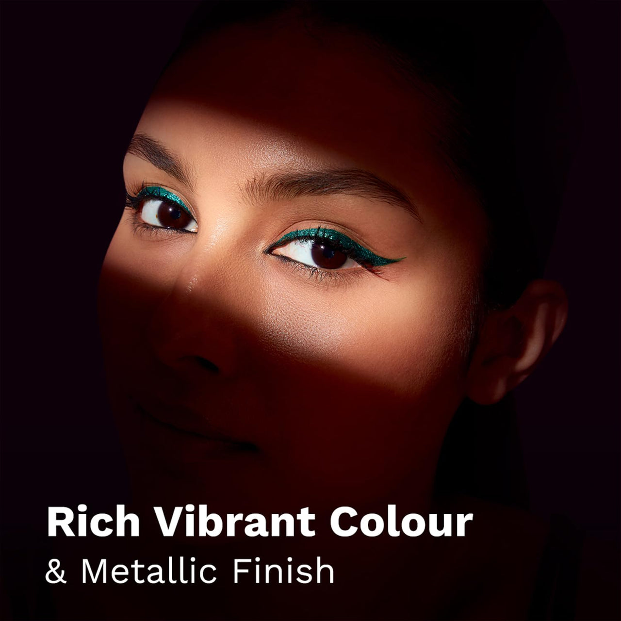 Pilgrim Green Envy Metallic Eyeliner Cream Long Lasting & Smudge Proof Enriched With Argan Oil