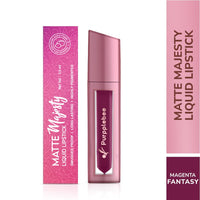 MATTE Majesty Liquid Lipstick Smudged Proof Long Lasting Highly Pigmented Water Proof Matte Liquid Lipstick (Magenta Fentasy)