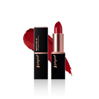 Pilgrim Matte Me Up Bullet Lipstick 4.2g | Creamy, Lightweight, Bold, Non Drying | SPF 30 | Enriched With Hyaluronic Acid & Spanish Squalane | Lipstick for dusky skin tone | Ruby Revolt-25