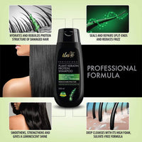 Iba Professional Plant Keratin Protein Shampoo for Hair Smoothening, Hydrates, Moisturizes, Damage Repair, Dry & Frizzy Hair | Free of Sulfate & Paraben | Shampoo for Women | 230 ml