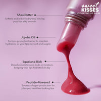 SIMPLYNAM Simply Nam Sweet Kisses Hydrating Lip Balm - Sugar (Clear)| Vegan| Hydrating| Jojoba Oil| 3-in-1 Formula| Unisex