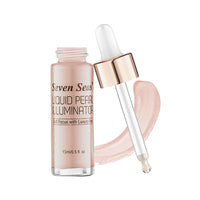 Seven Seas Liquid Pearl Liquid Highlighter For Face makeup | illuminating Liquid Highlighter with Dewy finish (Manhattan)