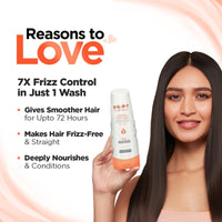 BBLUNT Advanced Smoothening Conditioner with Keratin & Hyaluronic Acid - 250 g | Makes Hair Frizz-Free & Straighter | Deeply Nourishes | Adds Spectacular Shine | For Men & Women