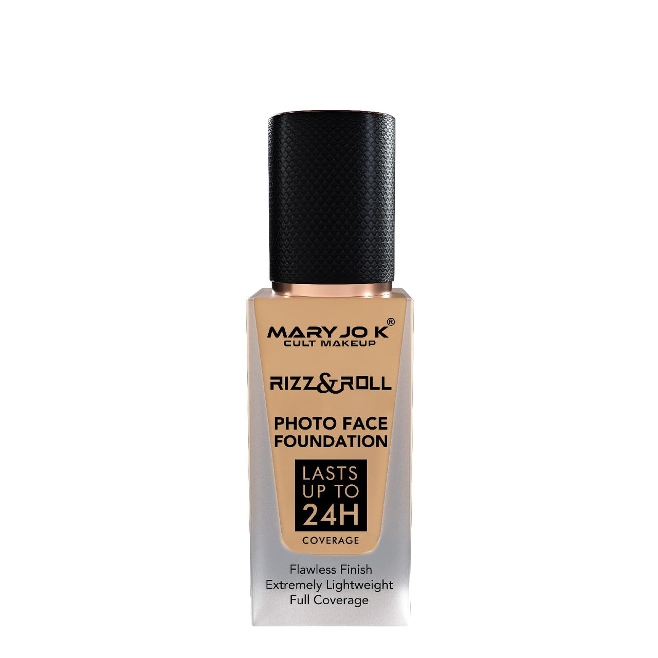 Mary Jo K Photo Face Foundation, 24H Coverage, Pure Brightening Serum, 30ml, Shade 06
