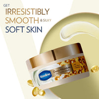 Vaseline Deep Moisture Silky Body Creme, 180 g. With Cera-Boost Technology for Silky Smooth Skin