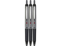 PILOT Precise V5 RT Refillable & Retractable Liquid Ink Rolling Ball Pens, Extra Fine Point (0.5mm) Black Ink, 3-Pack (26052) 3 Count (Pack of 1) Pens + Pens, Assorted Color Inks (Ball Pens)