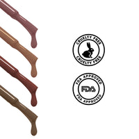 RENEE Gloss Touch Nail Paint Set of 4, Quick Drying Nail Polish, Glossy Gel Finish Nail Kit, Highly Pigmented & Long Lasting Enamel, Chip Resistance 5ml Each Gift Set for Women N02 Everyday Nudes